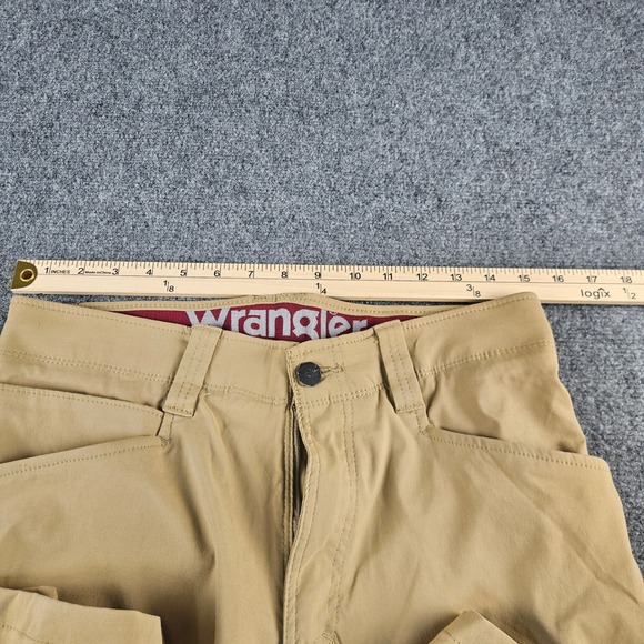 Wrangler Outdoor Series Mens Tan Khaki Stretch Cargo Hiking Pants 30x32 NW780KP - Picture 5 of 11